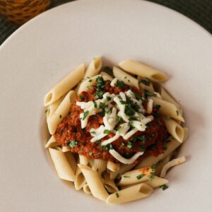 Pâtes à la bolognaise